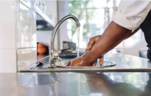 Staff must be able to wash their hands regularly